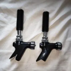 ニットク ビールサーバータップハンドル ２個セット ◎中古商品クリーニング済み