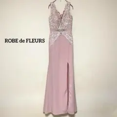 「a28」ローブドフルール/ビジュースリットロングドレス/キャバドレスワンピース