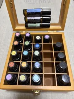 値引きdoTERRA ドテラオイルコレクション ウッドボックス50 オイル50本