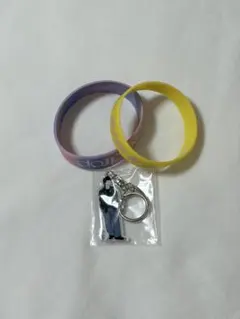 moondrop ラバーバンド 2種 アクリルキーホルダー セット
