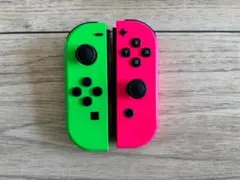 ■動作確認済■Joy-Con■純正■ネオングリーン／ネオンピンク■