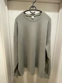 ワイパーSCREEN STARS×WAIPER クルーネック サーマル グレーのサムネイル