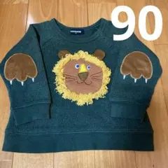 クレードスコープ　ライオン柄　トップス　90