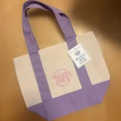 【新品未使用】TRADER JOE'S ミニパステル　キャンバス トートバッグ