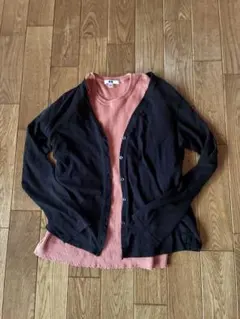 ユニクロ カットソー ニット カーディガン