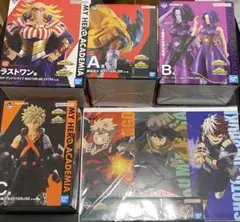 僕のヒーローアカデミア 一番くじ フィギュア A賞 B賞 C賞 D賞 E賞×5