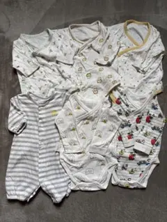 ロンパース・カバーオール 6枚セット