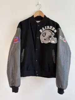 Chalk-Line RAIDERS スタジャン バーシティジャケット XL