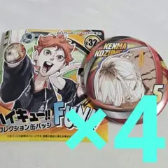 ハイキュー!!　ファンパーク　コレクション缶バッジ　FUN　孤爪研磨