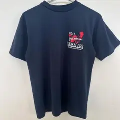 グリマー【S】Ｔシャツクルーネック半袖プリント 紺 ポリエステル マラソン運動のサムネイル