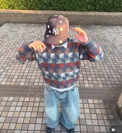 ニューエラキャップ　花刺繍　完売品