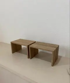 《２点セット》コの字ラック　ディスプレイラックのサムネイル
