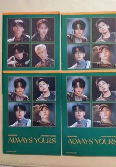 SEVENTEEN ALWAYS YOURS ノート4枚セット