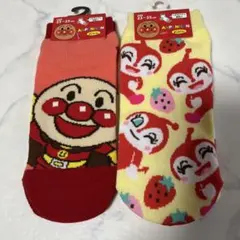 新品　アンパンマン！ドキンちゃん！靴下　23〜25㎝　保育士さんにもおすすめ