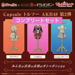 AKB48 トルソー　第2弾　コンプリート3点セット　言い訳Maybe