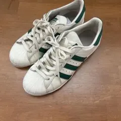 adidas SUPERSTAR 82 ホワイト/グリーン 27.0cm