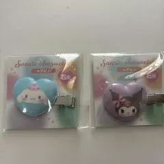 シナモロール＆クロミ ヘアピン 右用 セブンイレブン 前髪クリップ サンリオ