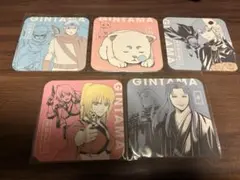 銀魂展 はたちのつどい アートコースター 5枚セット