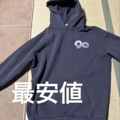 NINETY NINETY フード付きパーカー NINETY NINETY フード付きパーカー ネイビー - メルカリ