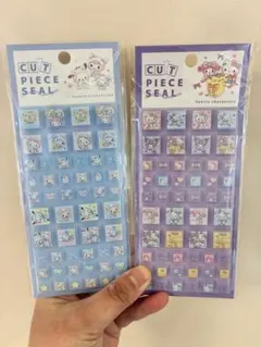 正規品 サンリオ カットピースシール タイルシール 2枚セット