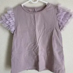 オーガビッツ　フリル　半袖　120 女の子　Tシャツ　エニィファム