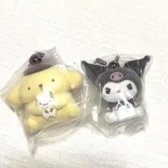 サンリオキャラクターズ ふわわフロッキーマスコット クロミ ポムポムプリン