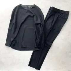 【未使用級】theory luxe セオリー パンツセットアップ L セレモニー