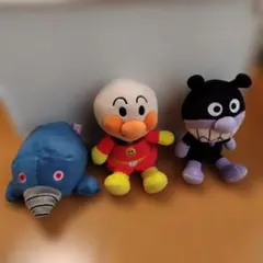 アンパンマン ぬいぐるみ 3体セット