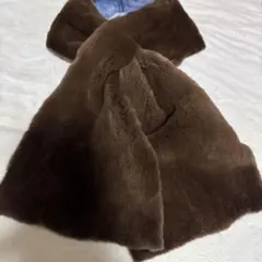 【美品】MoonBat　ファーコート　本毛皮　ミンク　ロング丈 装飾ボタン 楽天市場】毛並み極美品▽MOONBAT ムーンバット MINK ミンク 本