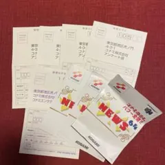 KONAMI アンケート葉書とチラシのセット