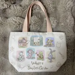 ウェアスマイルズグロウ ランチトートバッグ ダッフィー フレンズ
