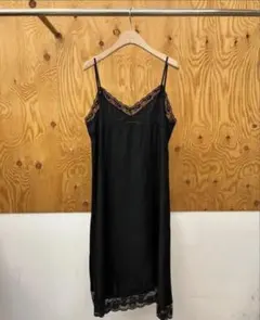 韓国　レースワンピース　レイヤード