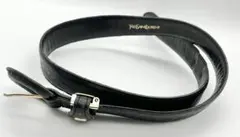 Yves Saint Laurent イヴ・サンローランヴィンテージレザーベルトのサムネイル