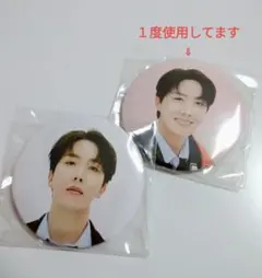 BTS　j-hope　カプセルトイ　缶バッジ