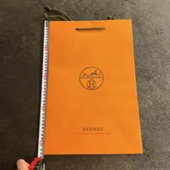 HERMES オレンジ ショップ袋 4枚セット
