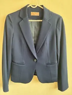 ネイビー テーラードジャケット