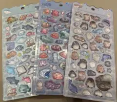 ◎正規品◎水族館限定　ボンボンドロップシール　海獣　深海魚　海水魚