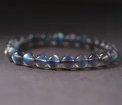お買い得！シアーが美しい☆ 【7A】ラブラドライトブレスレット 6mm15cm