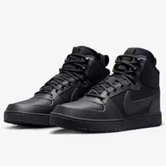 [新品] NIKE コートバーロウMID 29cm ブラック