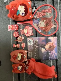 すとぷり 莉犬くんグッズ(ぬいぐるみ・うちわ等)バラ売り可能