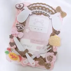 B8 天使界隈　地雷系　ホイップデコ　硬貨ケースデコ　めいどさん風かーどいれ40