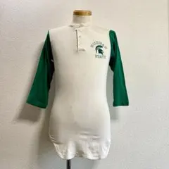 希少80s トリコタグ チャンピオンCHAMPION ベースボールTシャツ M