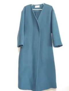 FRAY I.D 　ロングコート　ブルーグリーン