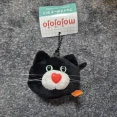 mojojojo フェイスポーチ BC3 黒ネコ