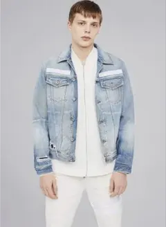 DIESEL メンズ デニムトラッカージャケット （国内正規品・希少モデル）のサムネイル