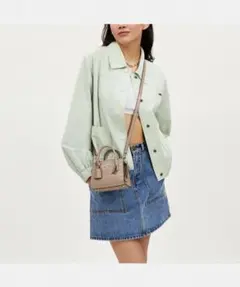 【新品未使用】COACH アンドレア ミニ キャリーオール CR209-SVST