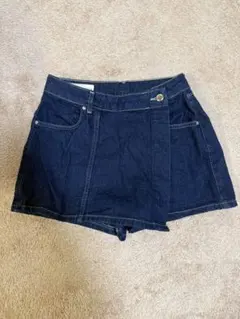 ZARA デニムラップパンツスカート