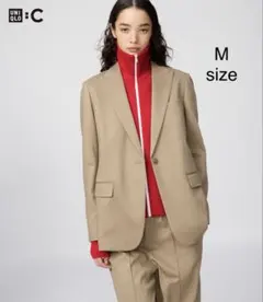 UNIQLO C/テーラードジャケット ベージュ M