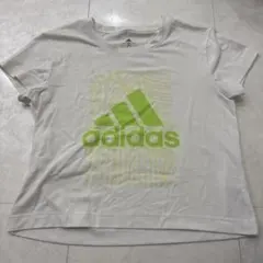 adidas AEROREADY 半袖Tシャツ Lサイズ ホワイト/ライム