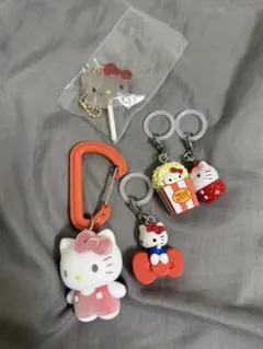 ハローキティ キーホルダー ガチャガチャ　サンリオ　5個セット